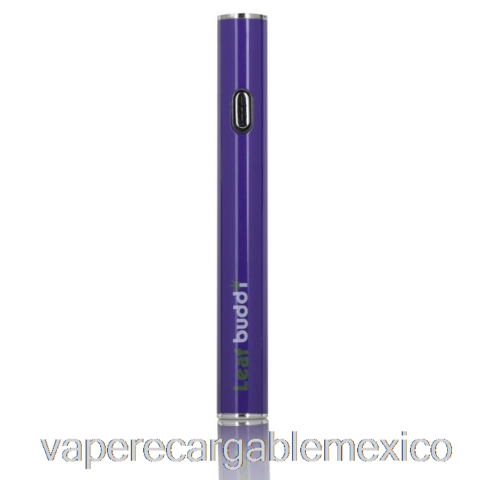 Vape Recargable Hoja Buddi Mini 280mah Batería Púrpura